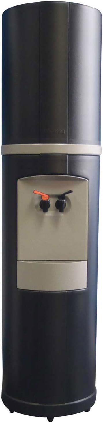 Fahrenheit Free-Standing Hot and Cold Water Cooler Finish: Black with Galveston Gray