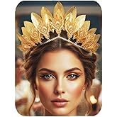 CAKURE Leaf Crown Gold Greek Goddess Crowns Headpiece Festival Hair Accessories for Women