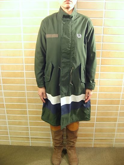 Amazon Co Jp フレッドペリー Fred Perry Line Mods Coat 服 ファッション小物