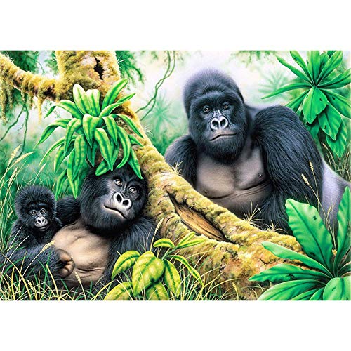 Mosaic Making Diamond Painting 5D DIY Full Drill Diamond Painting Gorilla Cross Stitch Embroidery Mosaic