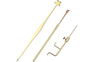 Violin Soundpost Tool Set Brass Retriever Setter with Gauge Measurer Professional Luthier Repair Kit for Violin Sound Post Pa