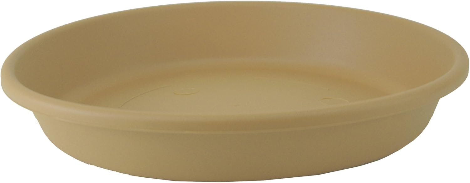Akro Mils SLI24000A34 Classic Saucer for 24-Inch Classic Pot, Sandstone, 21.13-Inch : Planter Saucers : Garden & Outdoor