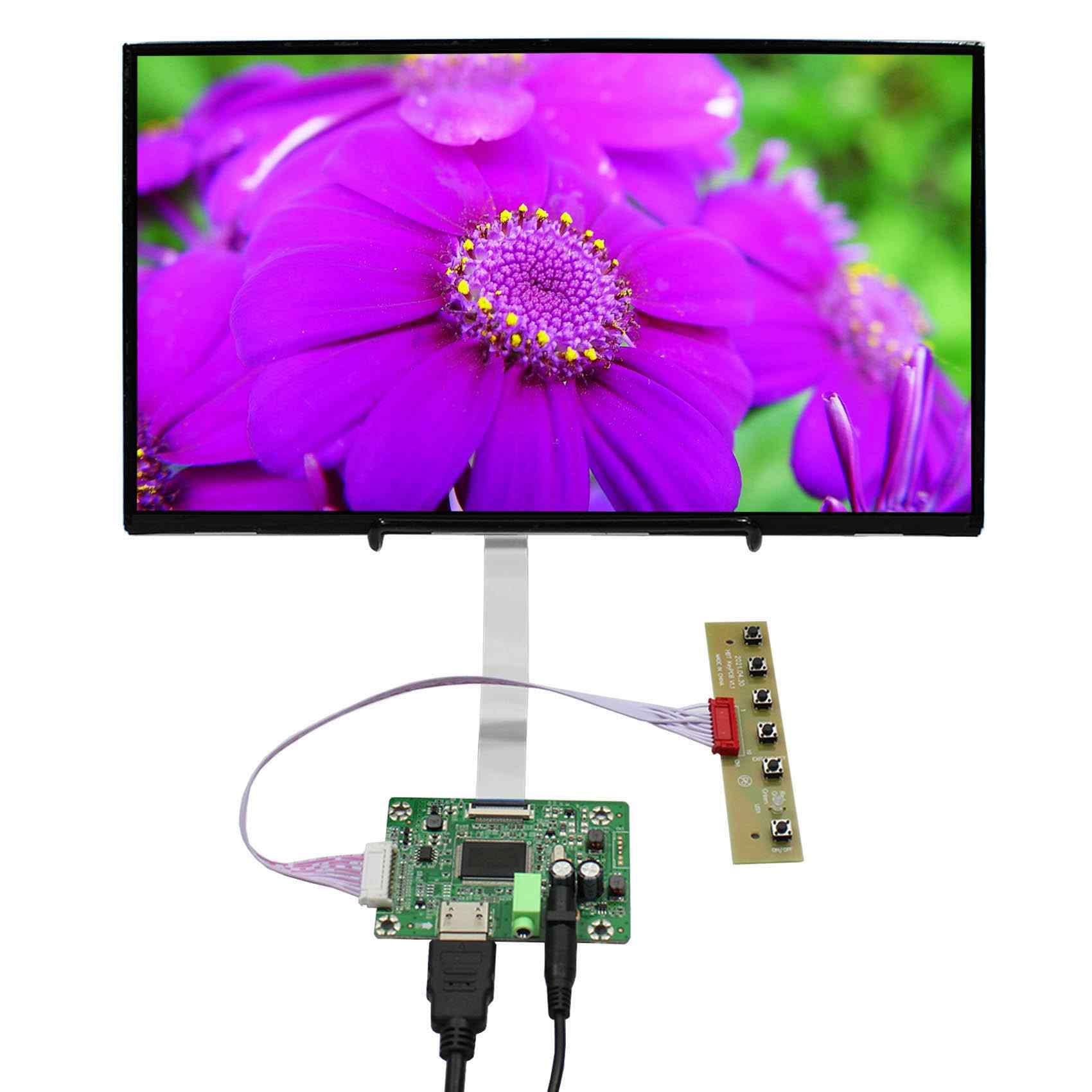 VSDISPLAY 13.3" 13.3inch LQ133M1JW03 1920x1080 IPS LCD screen and Controller Board VS-RTD2556H-V1,for DIY Monitor Display