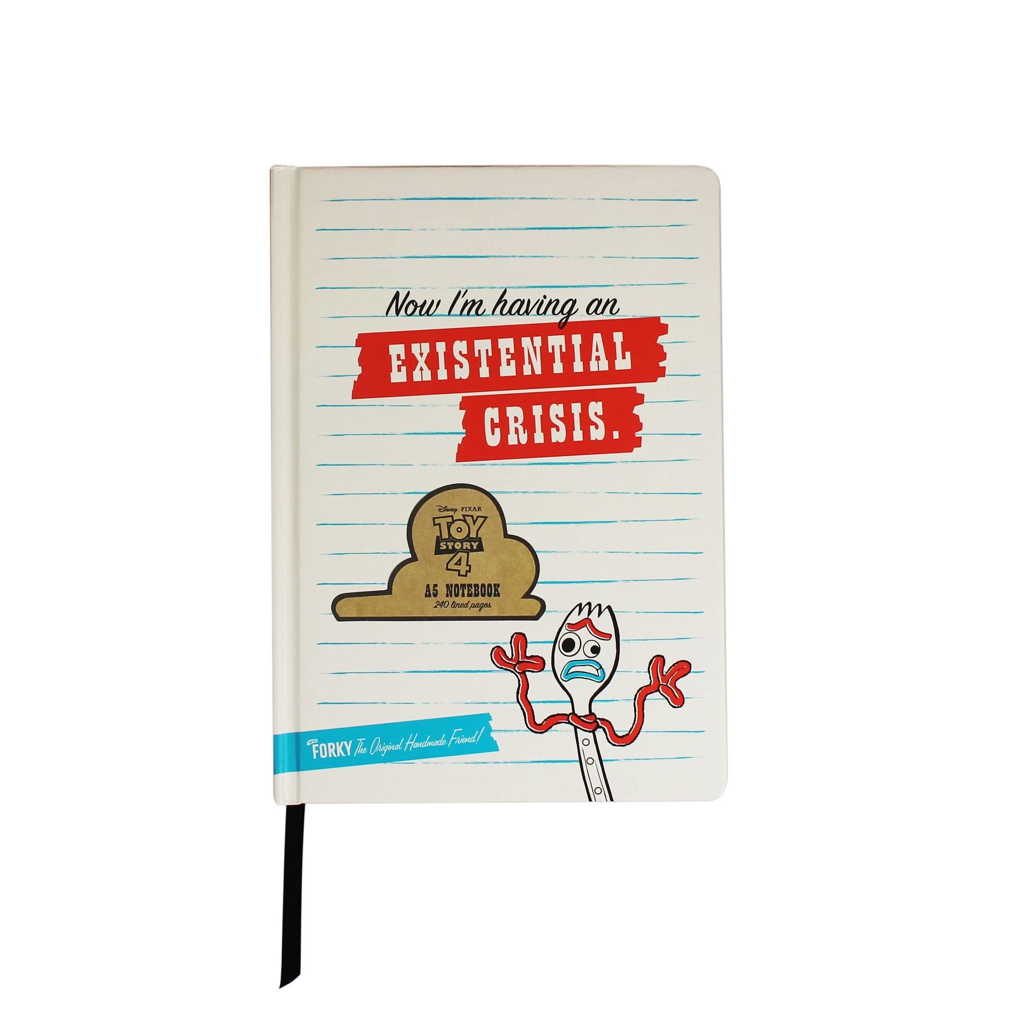 Half Moon Bay Pixar - Stationery & Notebooks - Toy Story 4 A5 Notebook - Forky