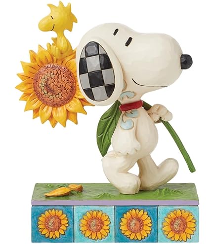 Amazon.com: Enesco Peanuts by Jim Shore Snoopy and Woodstock in