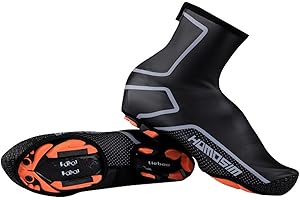 HomDSim Cycling Shoe Covers Winter Waterproof Windproof Warmer Mountain Road Bike Shoe Covers Outdoor Sports Rain Overshoes