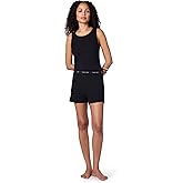 Calvin Klein womens Refined Rib Tank Short Set