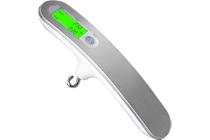 VOPOCO 110lbs Archery Bow Scale for Draw Weight Digital Bow Scale with g/oz/kg/lb 4 Unit Conversions Luggage Scale for Traveling Bow Draw Weight Scale Recurve Bow Accessories