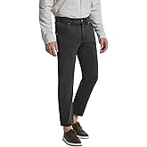 AbleTree Skinny Khaki Pants for Men Short Inseam 26 27" Cropped Ankle Length Slim Fit Stretch Casual Chinos Vintage Washed