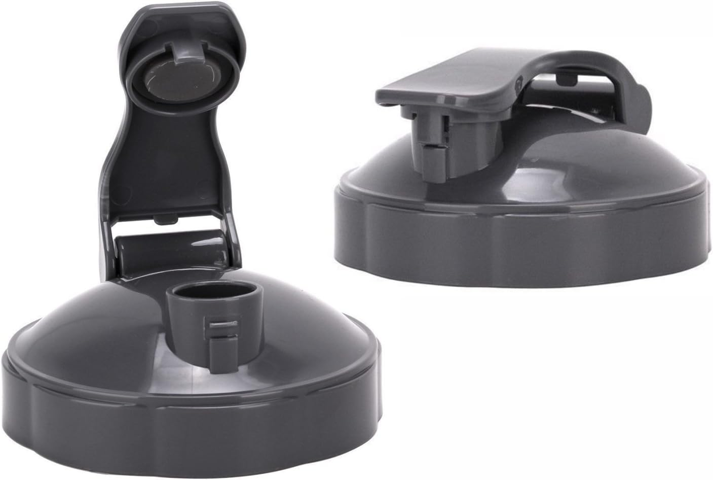 NUTRiBULLET Flip Top To-Go Lid by NutriGear (Pack of 2) | NutriBullet Replacement Parts & Accessories | Fits NutriBullet 600w and Pro 900w Blender