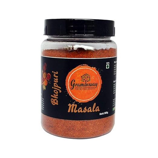 Graminway Bhojpuri Masala | Organic Powdered Indian Homemade Spices for Healthy Cooking (200 gm) (Pack of 1)