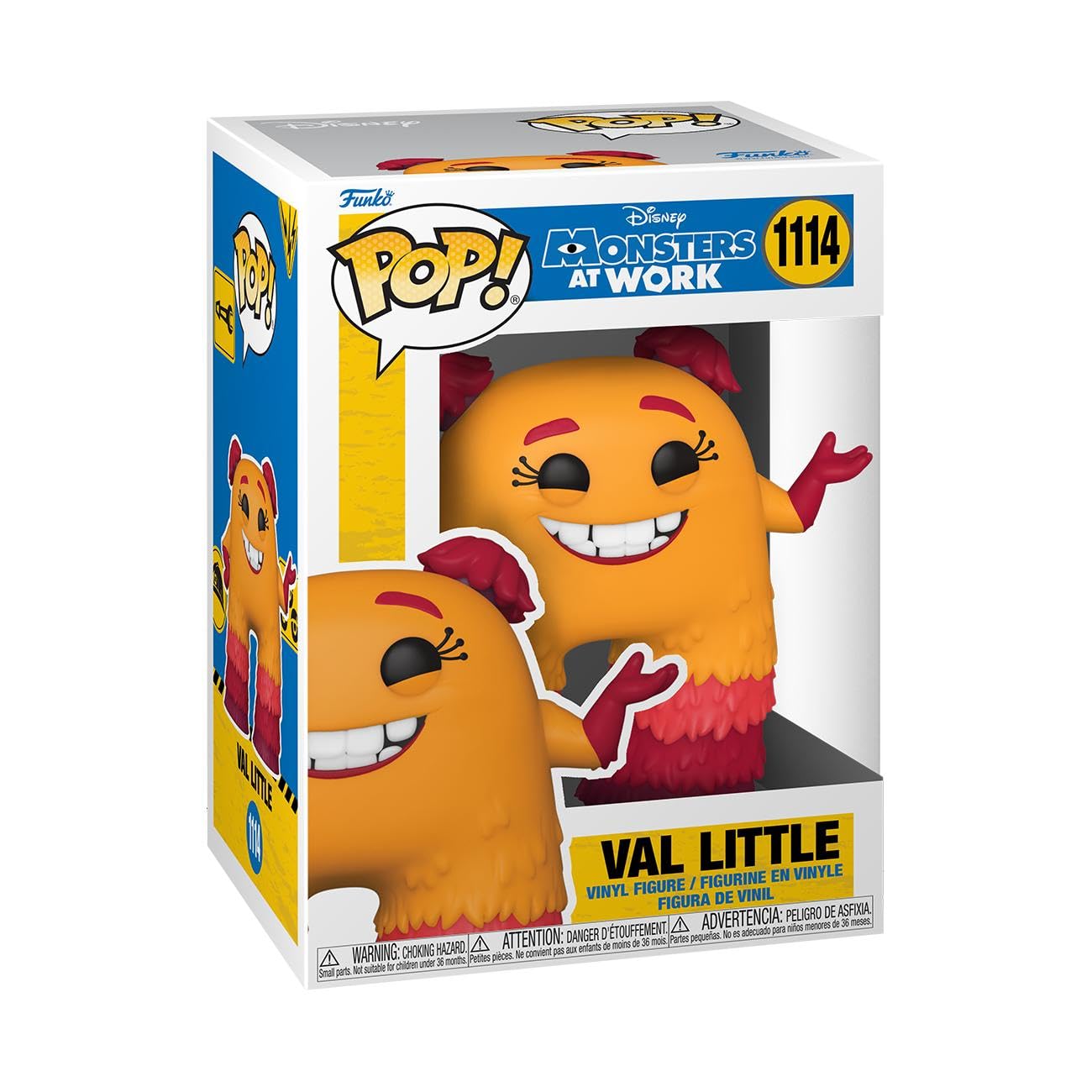 Funko POP! Disney: Monsters At Work - Val - Monsters At Work - Collectable Vinyl Figure - Gift Idea - Official Merchandise - Toys for Kids & Adults - TV Fans - Model Figure for Collectors and Display