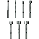 Freud PB-107B: 1/4" to 1" (Dia.) 7 Pcs. Forstner Bit Set | RH Rotation, Ideal for Flat Bottom Holes, with Serrated Edges for Flawless Cutting, Razor-Sharp Spur - PB-107B