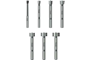 7 Pcs. Precision Shear Precision Shear Serrated Edge Forstner Drill Bit Set 1/4 Inch to 1-Inch