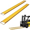 VEVOR Forklift Extensions, 96 Inch Pallet Fork Extensions 5.5 Inch Width, Heavy Duty Fork Extensions for Forklifts, 1 Pair Forklift Extensions for Forklift Truck