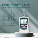 GOYOJO Digital Force Gauge 500N Push Pull Meter Tension Compression Units N kg view 2