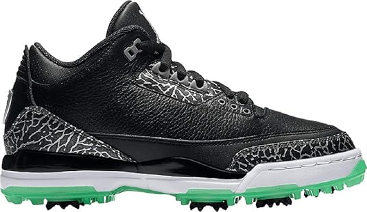 jordan 3 retro golf black green glow