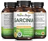 95% HCA Pure Garcinia Cambogia capsules- Highest Grade for Weight Loss ★ Appetite Suppressant Capsules★ Best Premium Quality As Experts Recommend ★ Potent Strength & Fully Guaranteed Natures Design