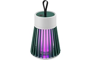 Mosquito Killer Lamp 2-in-1 Mosquito Zapper, Electric Mosquito Repellent with USB Charging Cable, Waterproof Camping Lamp Han