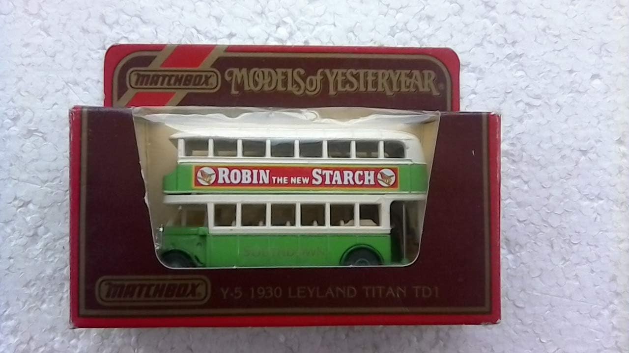 matchbox leyland titan 1981