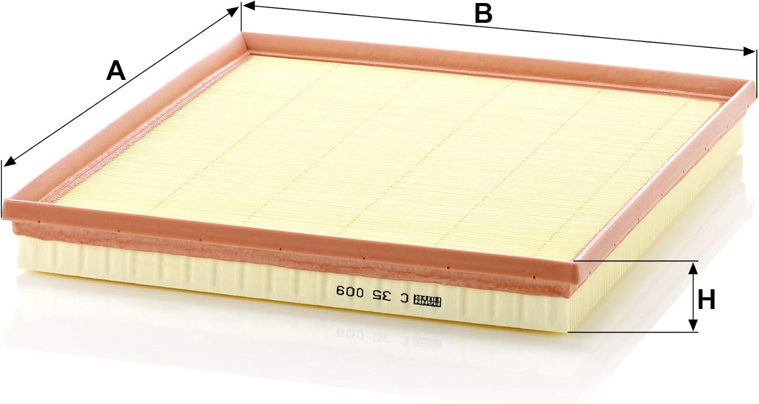 MANN-FILTER C 35 009 Air Filter - for Cars + Transporters, White, Single pack - Image 3