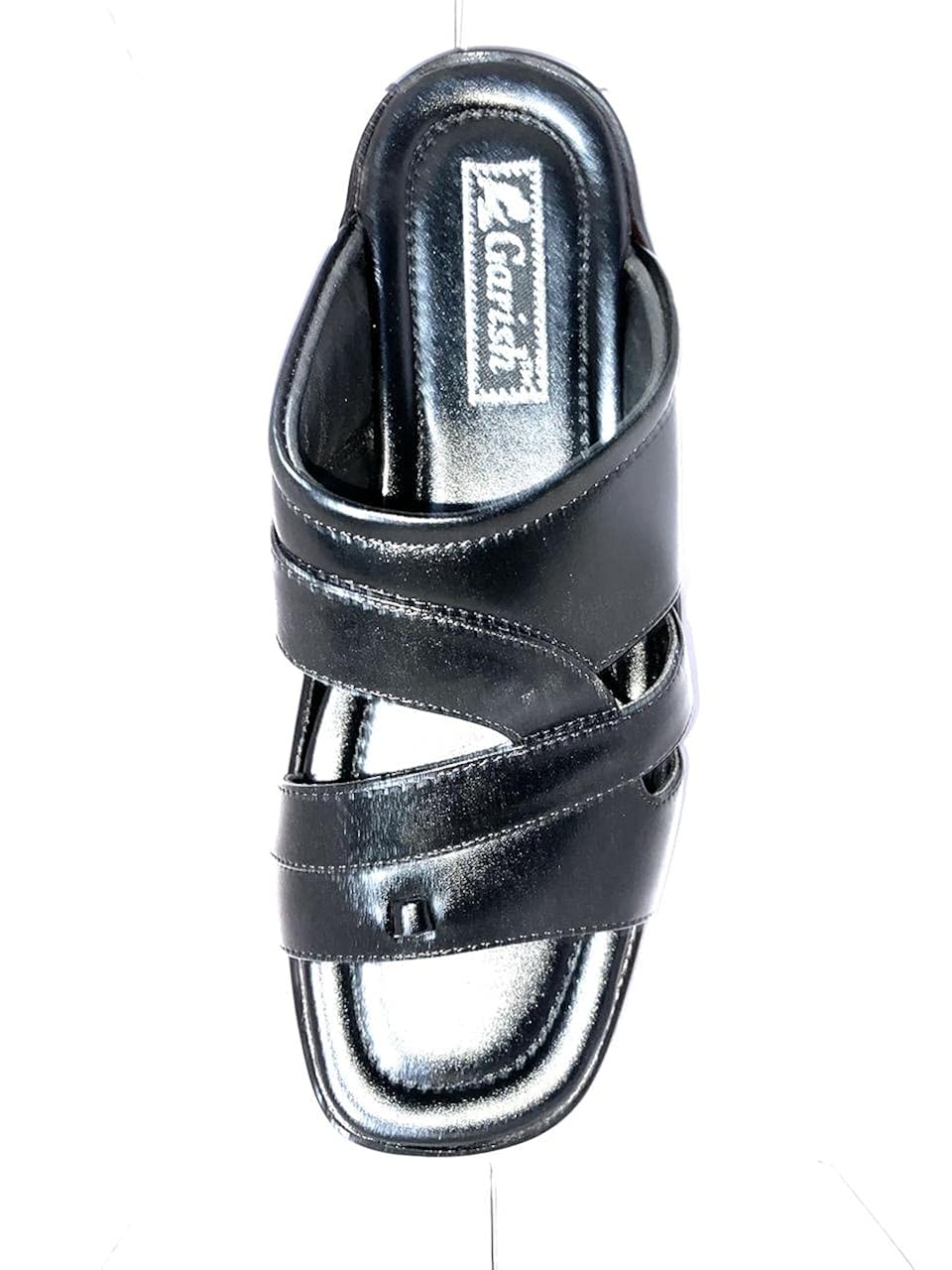 Buy G.D Garish Pure Leather PU Sole Black size8 at Amazon.in