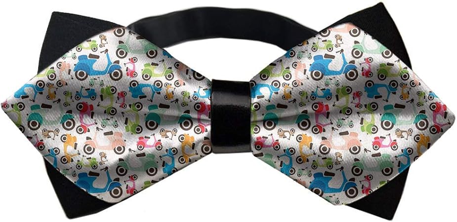 1 x mens girls ladies silk bow tie bowtie necktie wedding party rainbow satin