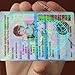 5 ID Hologram Overlay Stickers with Micro Secure Technology SHID-10