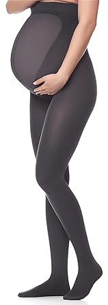 Antie Damen Schwangerschaft Strumpfhose 100 DEN M5110