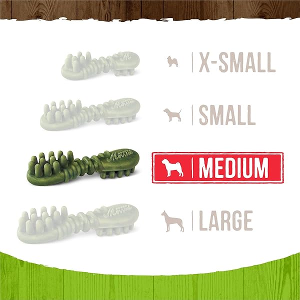 MERRICK FRESH KISSES NATURAL DENTAL CHEWS INFUSED WITH COCONUT AND BOTANICAL OILS FOR MEDIUM DOGS 25-50 LBS – 22 CT. BOX