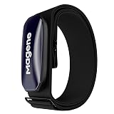 Magene H613 Heart Rate Monitor Chest Strap with Precise Tracking, Bluetooth & ANT+ Connectivity, 17h Offline Storage, IPX7 Waterproof, Multi-Color Heart Rate Zone Indicator for Cycling, Running, Yoga
