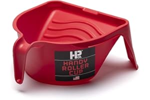 HANDY PAINT PRODUCTS Bercom Handy 1600-6 Roller Cup, Red, 1 Pint