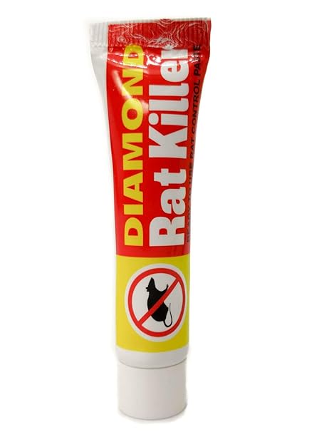DIAMOND RAT KILLER Gel Poison Rodent Killer Control 15g (Multi-Color) (Set of 1)