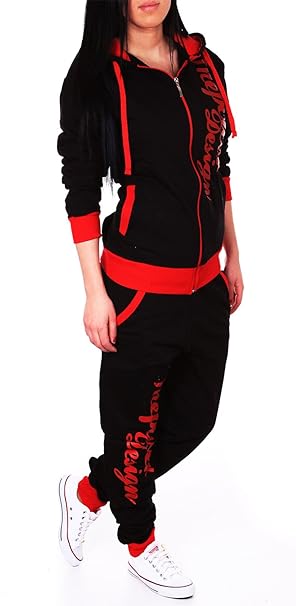 Violento Kinder Mädchen Jogginganzug Jogging Hose Jacke Sportanzug Sporthose Fitness Hoodie