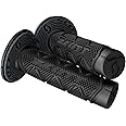SCOTT 219626-0001 Diamond + Donut Motocross Grips, Black/Black