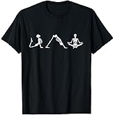 Halloween Yoga Skeleton Yoga Pose Namaste T-Shirt