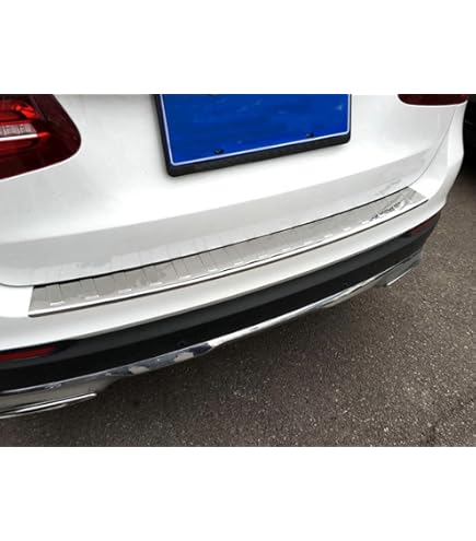 Chrome Rear Bumper Protector BLACK S.STEEL For MERCEDES GLC X254 2022-UP | UK