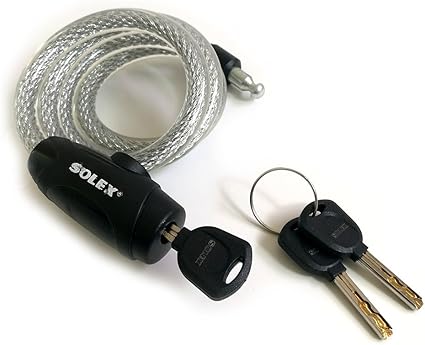 motorcycle cable lock