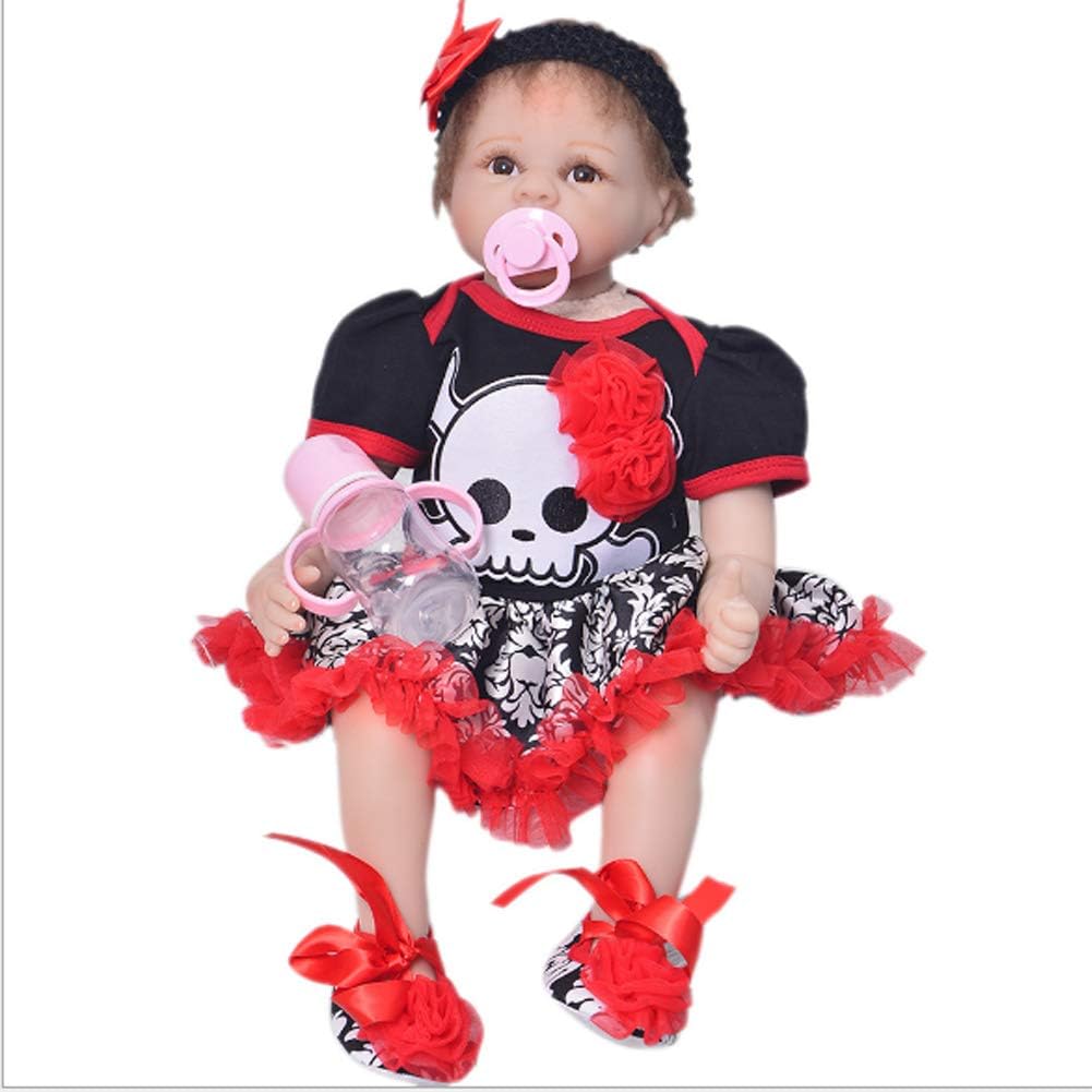 Prezzo Candyana Rinascere Bambola 55cm Simulazione Bambino Carino Occhi Marroni Capelli Giallo Compleanno Regalo Femmina Bambole Offerte