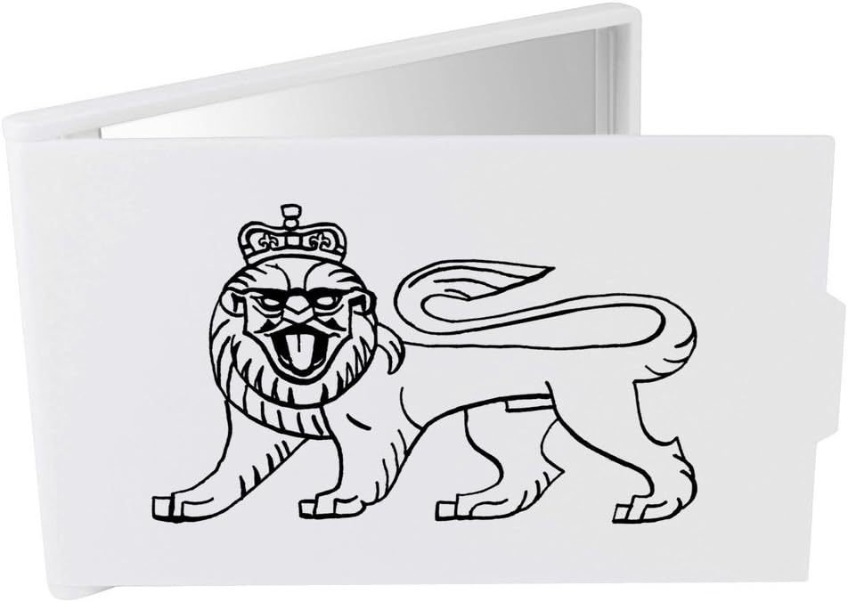 Azeeda 'Lion With Crown' Compact / Travel / Pocket Makeup Mirror  (CM00011816): Amazon.co.uk: Beauty
