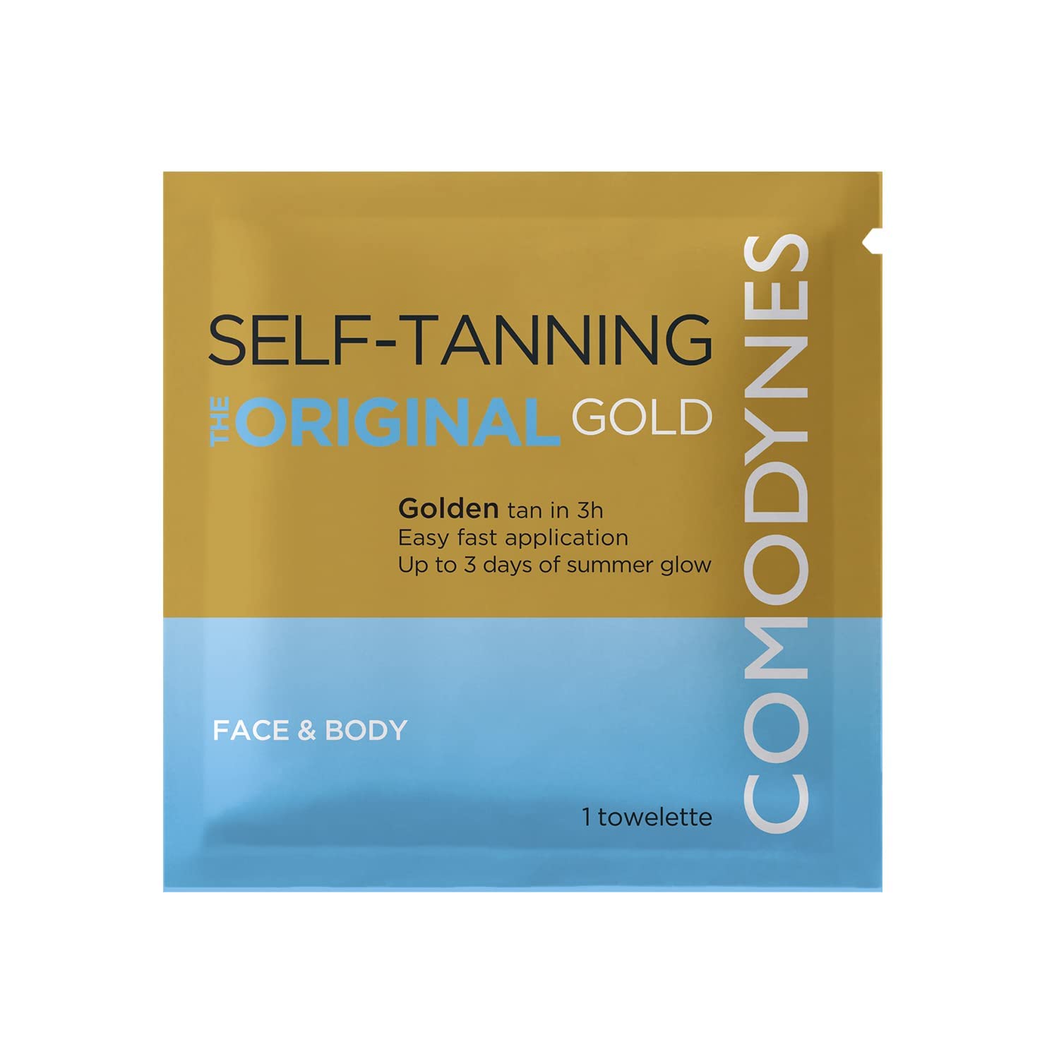 Comodynes Self-Tanning Natural + Uniform Color Towelette Pack of 8