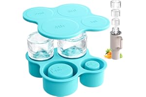 Ice Cube Tray for Stanley Cup: GGUW Tumbler Ice Tray - Cylinder Ice Cube for Stanley Cup - Hollow Ice Cube Tray