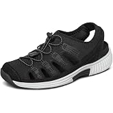 Orthofeet Laguna Orthopedic Women Fisherman Sandals | Adjustable, Sporty, Stretchable &amp; Breathable with Arch Support, Ergonomic Cushioning, Wide Toe Box for Comfort Beach Walking