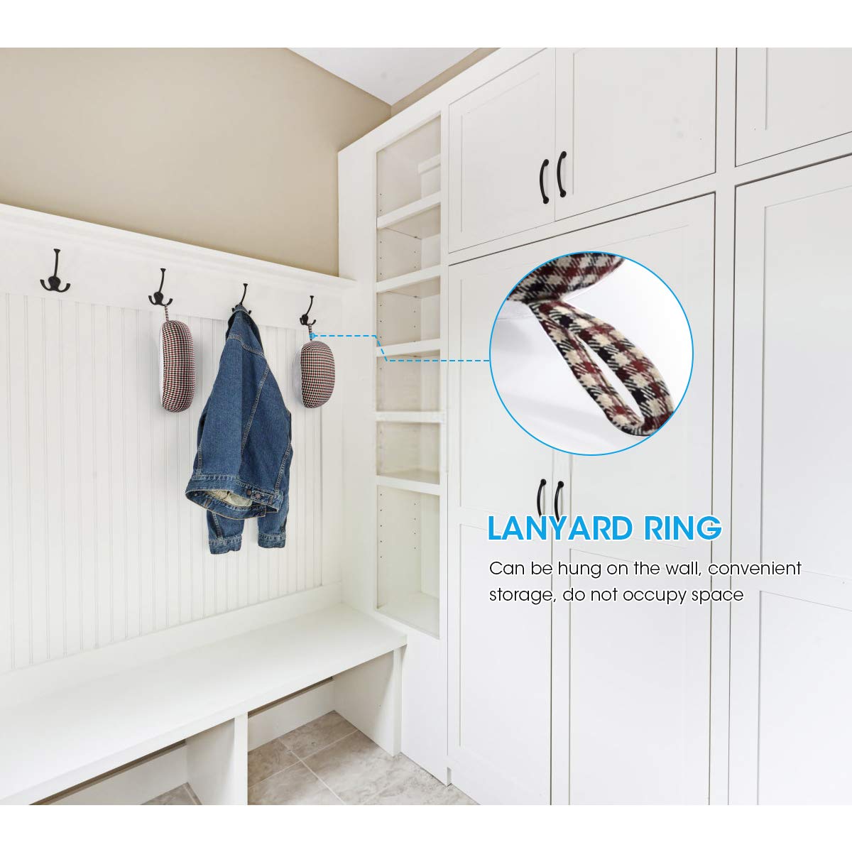 3 BUZZLETT Tailor’s Ham and Seam Roll Set – Premium Tailors Ham for Ironing – Professional Pressing Tools – Linen and Doll Cotton Press Ham for Ironing Smaller Curved Seam