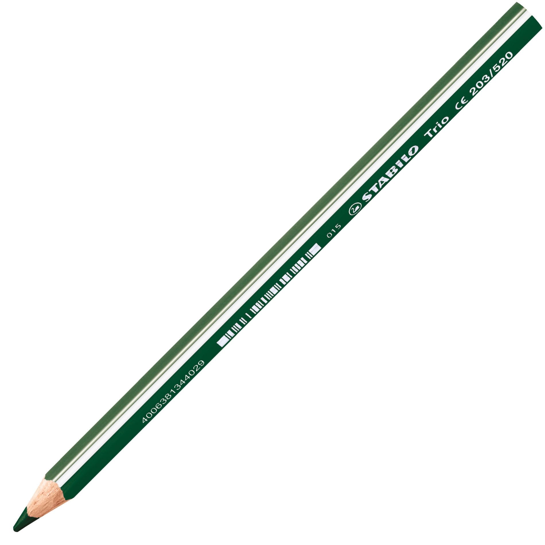 STABILO Trio Graphite Pencil - Green 4.2mm