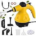 Ailgely Handheld Pressurized Steam Cleaner 1200W Portable High Temperature Pressurized Steam Cleaning Machine with 10PCS Accessory for Kitchen Sofa Bathroom Car Window