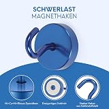 Neosmuk Magnetic Hook 10 kg Extra Strong Neodymium Navy Blue view 4