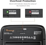 Bonsaii 8-Sheet Cross-Cut Shredder P-4 16L Bin C261-C NEW view 2