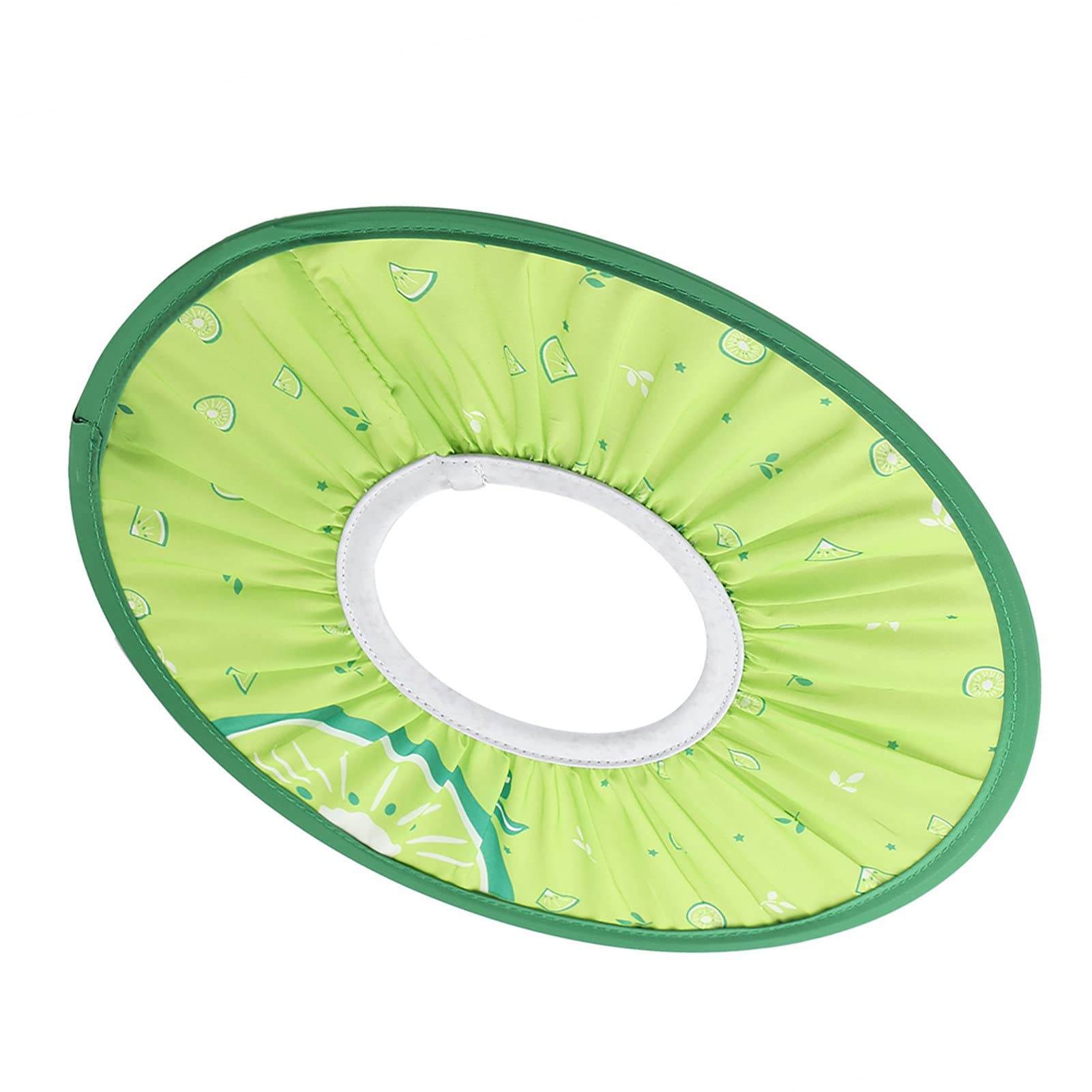 ViaGasaFamido Shampoo for Babies Shower for Bath Soft Teardless Comfortable Elastic Circle Internal Shower for Babies Visor Protector Safe for Children green