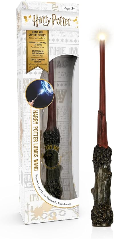 WOW! STUFF Harry Potter Lumos Wand 7' Light-Up Official Wizarding World